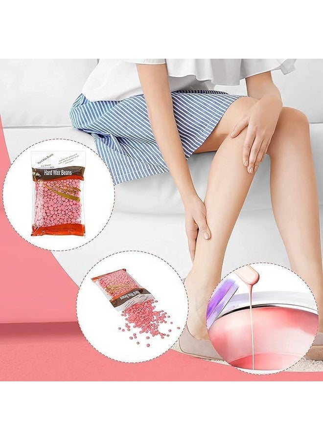 SUPER MARCHE Achieve flawless, effortless hair removal at home with our 1kg Hard Wax Beans. Perfect for the face, eyebrows, back, chest, bikini, and legs, offer a painless beauty experience. (BLACK) - Image 5