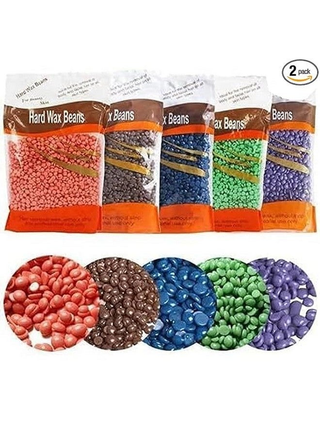 SUPER MARCHE Achieve flawless, effortless hair removal at home with our 1kg Hard Wax Beans. Perfect for the face, eyebrows, back, chest, bikini, and legs, offer a painless beauty experience. (BLACK) - Image 2