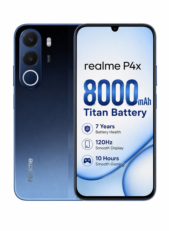 ريل مي P4x ثنائي الشريحة 4G فانتوم نافى 6GB رام 128GB - النسخة الدولية - Image 1