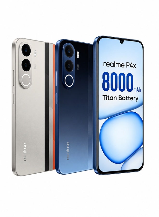 realme P4x Dual SIM 4G Phantom Navy 6GB RAM 128GB - International Version - Image 2