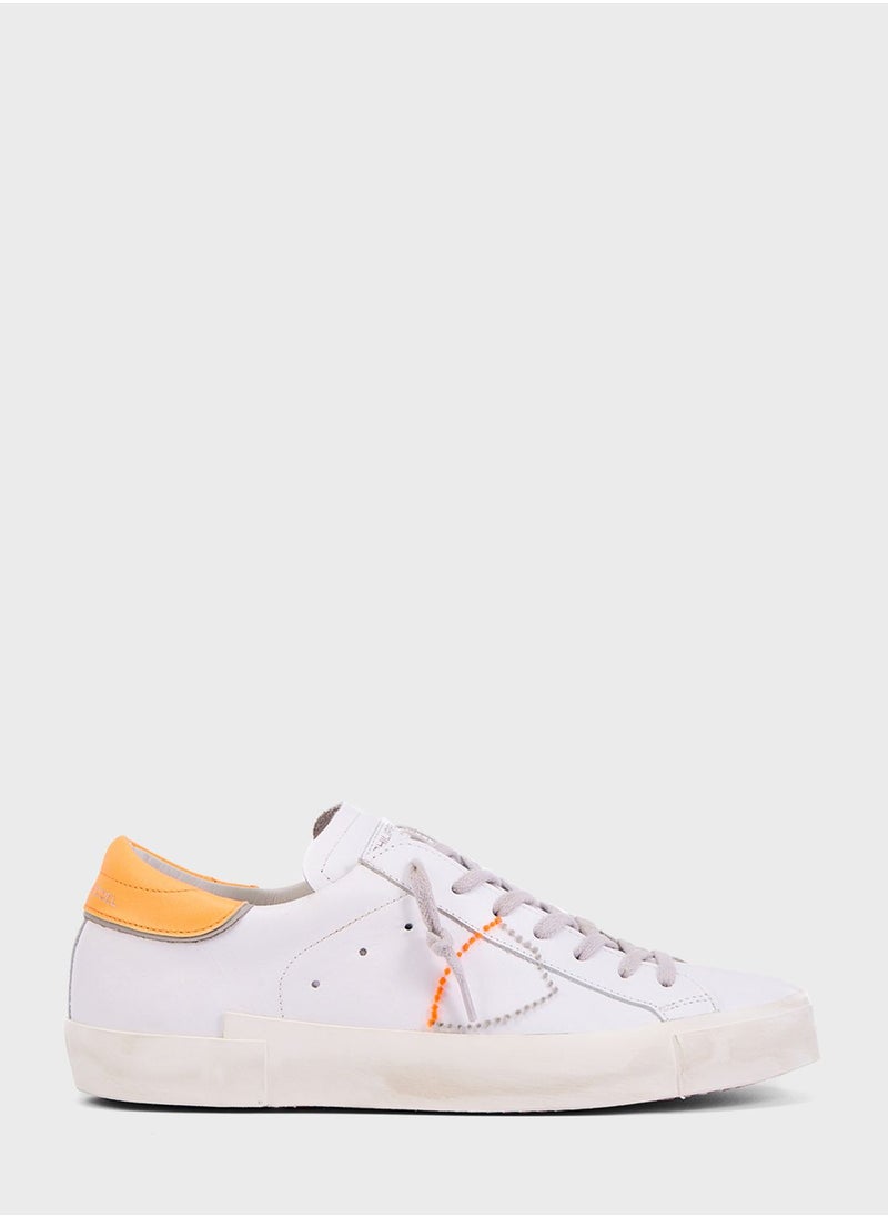 Philippe Model Low Top Lace Up Sneakers  - Image 1