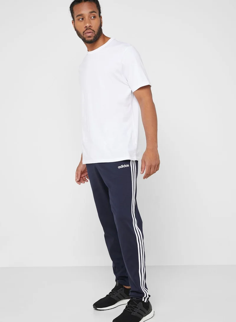 Adidas Essential 3 Stripe Sweatpants