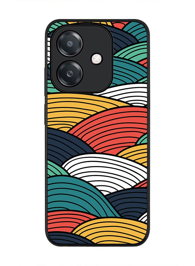 Stylizedd For Oppo A5i Case,Slim fit Camera Protection, Shockproof Thin Phone cover  - Woven Colors