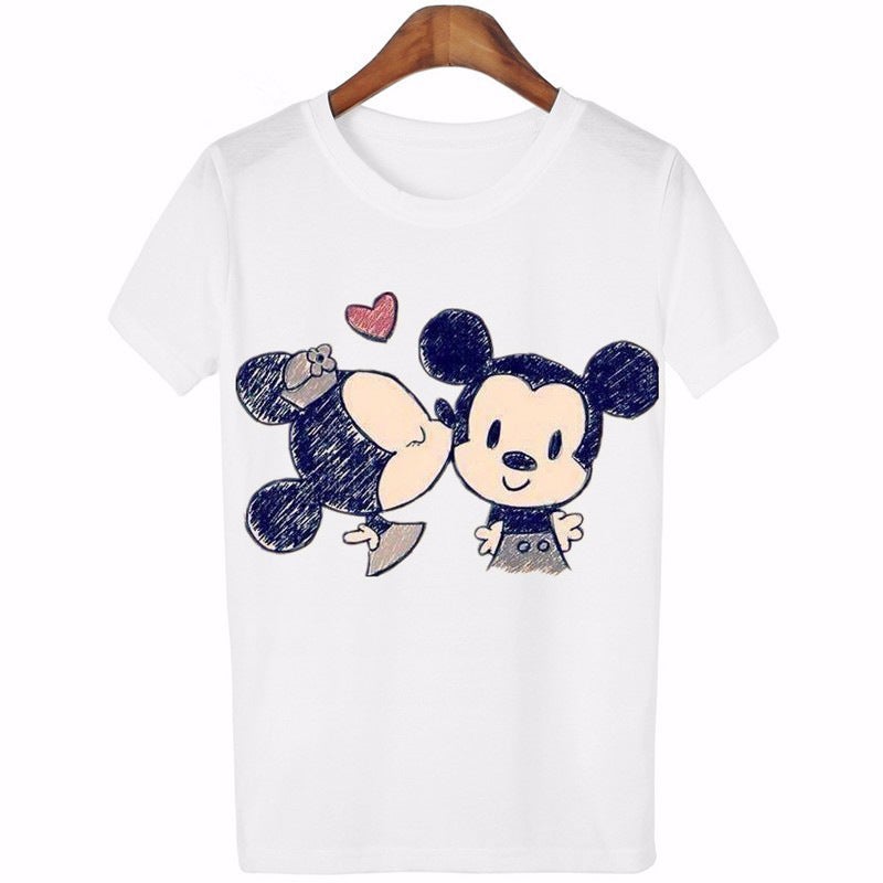 European and American fashion ladies short sleeve T-shirt cartoon European and American manufacturers cross-border a generation of S-3XL - Image 2