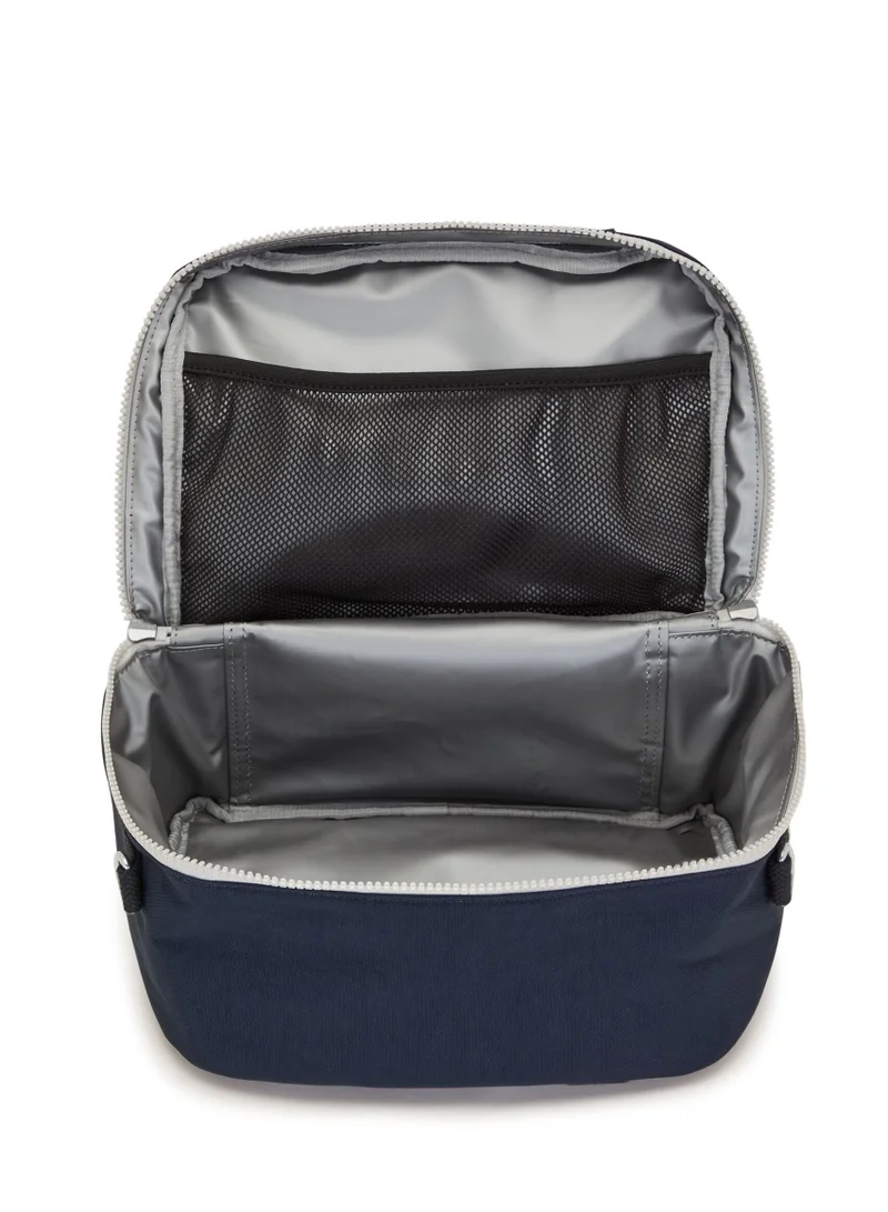 Kipling True Blue Grey Miyo-Insulated medium lunch bag with trolley sleeve-True Blue Grey-15381-U84 for Women | Best Price UAE