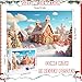 DERAYEE Christmas Jigsaw Puzzles for Adults 1000 Pieces Christmas Gingerbread House Puzzle Sweet Candy House Puzzles Gifts for Xmas Winter Holiday Decorations Fun Family Activity 295 x 197 inch - Image 4