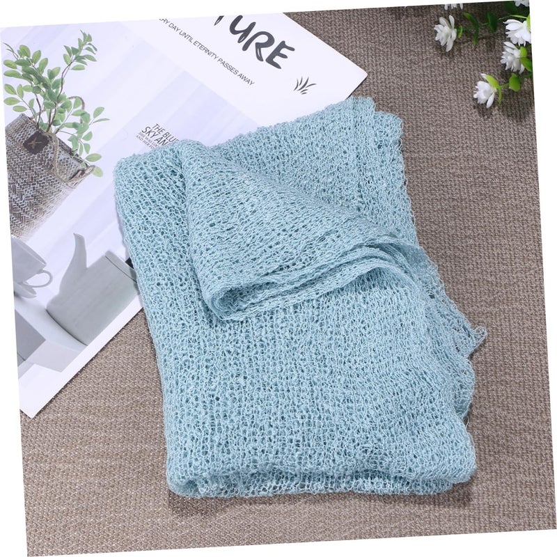 Soft Cotton Newborn Swaddle Wrap Elastic Photography Props For Baby Boy Girl - Image 5