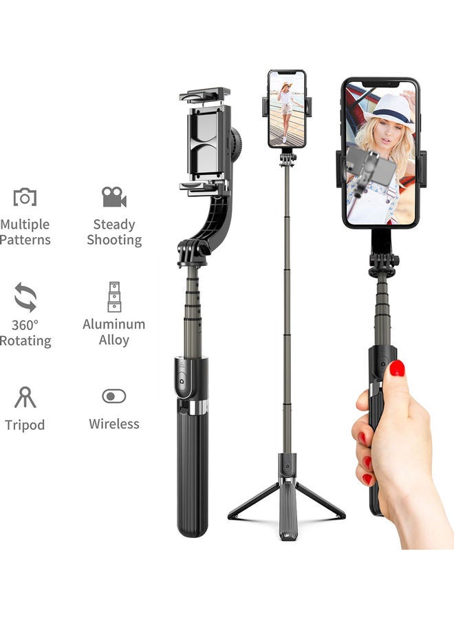 3-In-1 Phone Gimbal Stabilizer Black - Image 5