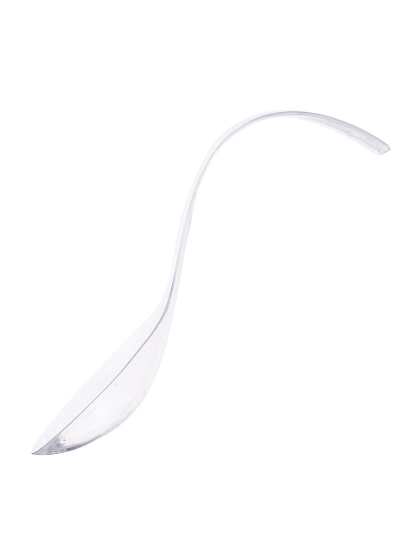 Hotpack Big Heavy Weight Plastic Bridge Spoons 24 Pieces - Image 2