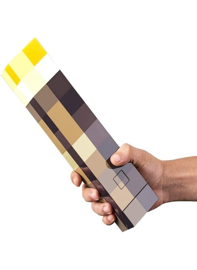 Minecraft Game Torch Lamp Mineral Color Changing Led Atmosphere Night Light Decoration Gift Small Size-Color:Voice Controlled Four-color Torch  - Image 5
