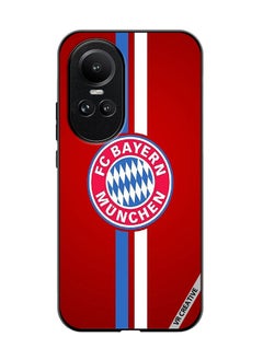 VR CREATIVE Protective Case Cover For Oppo Reno 10 Pro Fc Bayern Munchen Logo Red Design Multicolour  - Image 1
