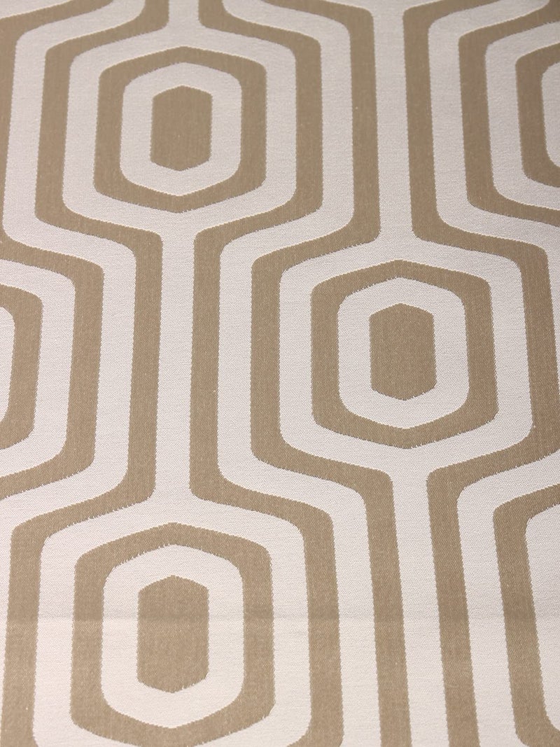 Home - The Best is for You Cotton Table Runner with Woven Damask Design (Cream, 13X84 Inch) - Pack of 1 - Image 3