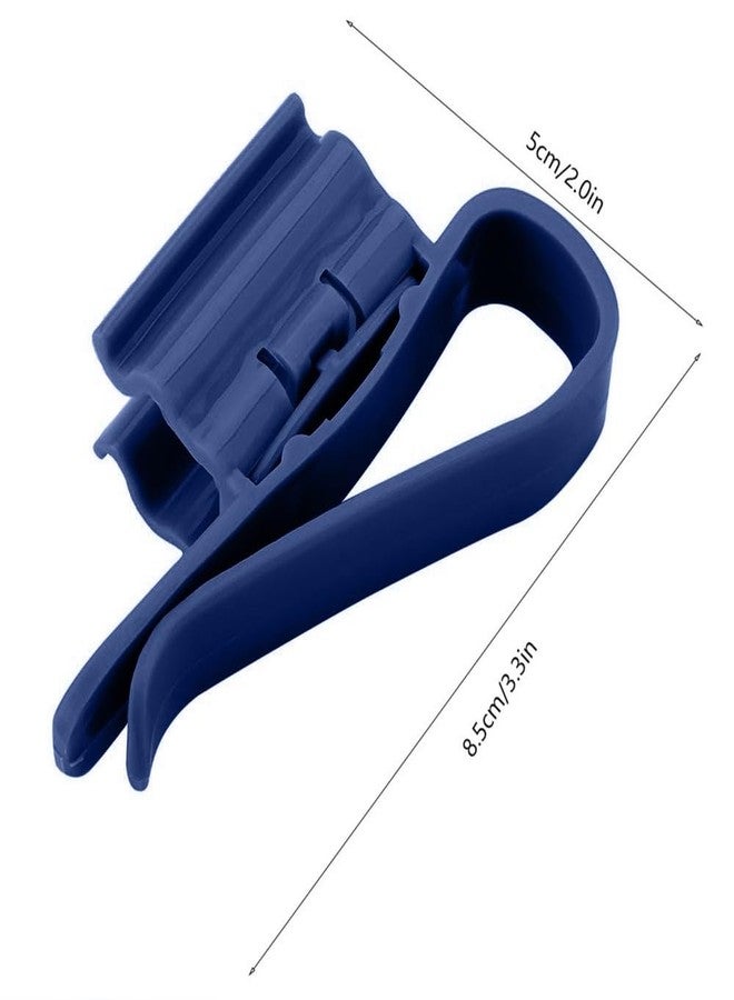 Chiffonade 2Pcs 8-16mm Aquarium Adjustable Hose Clamp Plastic Clip Design Tube Holder for Fish Tank Water Pipes Bucket Tank Edge Mounting - Image 2