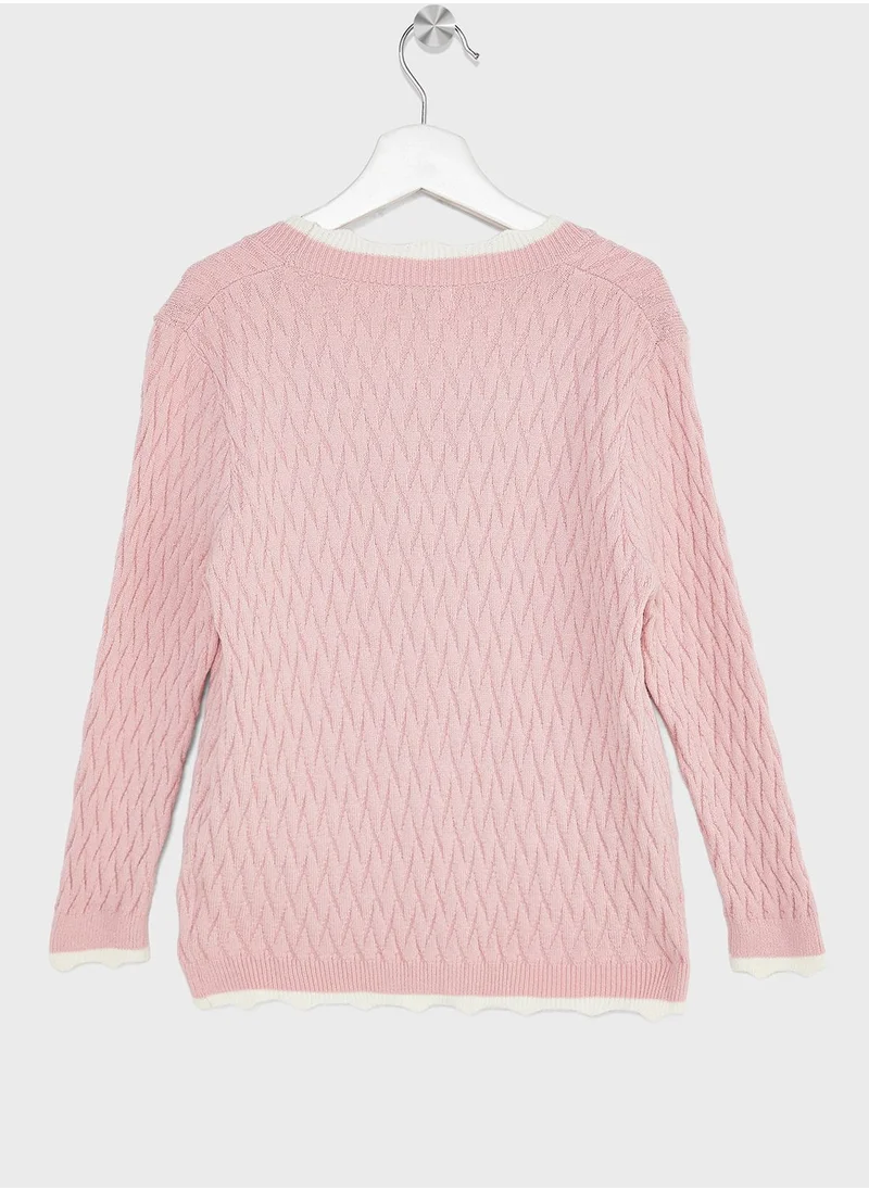 Pinata Girl V-Neck Cardigan