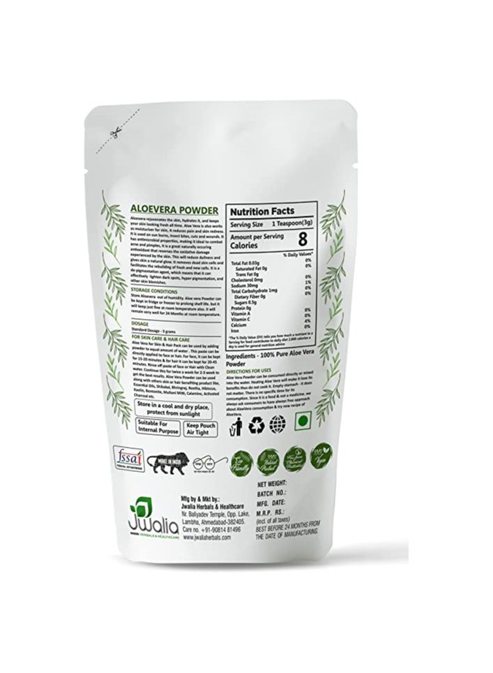 myherb My herb 100% Pure Natural Organic Aloe Vera Powder   227 Gm - Image 2