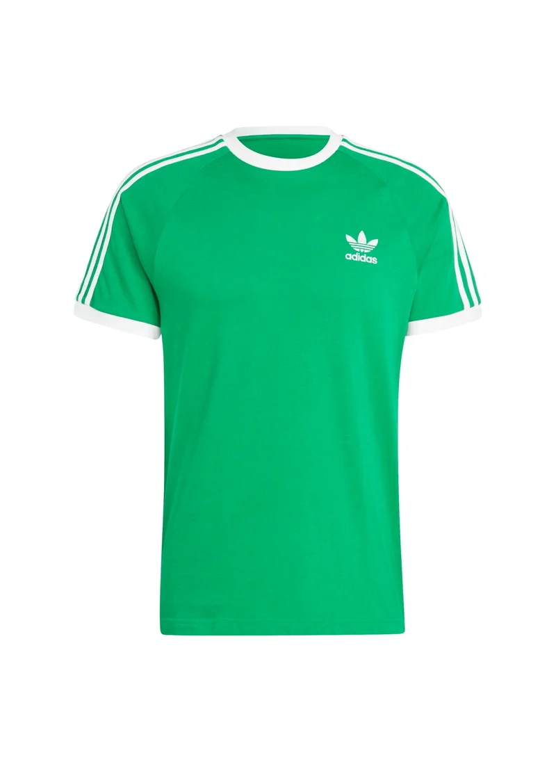 اديداس adidas 3-STRIPES TEE Green Originals Men T-SHIRTS