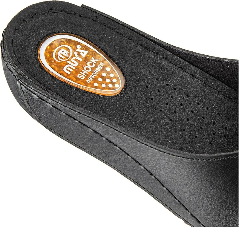 مويا Orthopedix Wound Anatomical Heel Spur Gel Supported Velcro Women's Slippers 32251