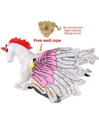 Hanging Wire Electric Eagle Artificial Wire Flying Eagle With Sound Luminous Music Pegasus Flying Parrot Stall Kidsren's Toy-Color:Silent Lightless Flying Horse-Specifications:With Charging Set And Portable Pole - pzsku/Z3EDC5B56DC15EB6F33B5Z/45/1745477105/422c4b6d-f4d0-4c61-878d-5e77b6e1e906