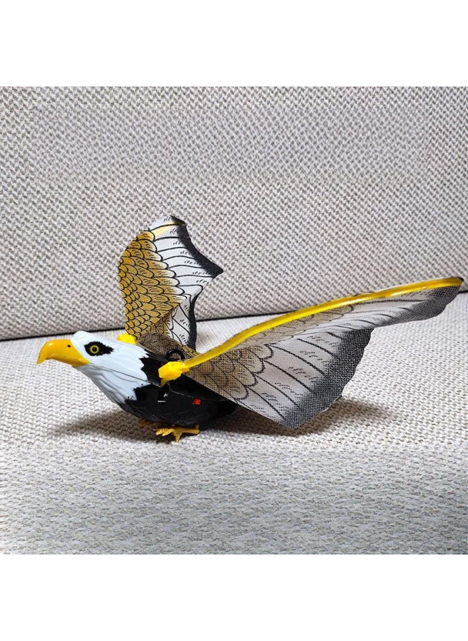 Hanging Wire Electric Eagle Artificial Wire Flying Eagle With Sound Luminous Music Pegasus Flying Parrot Stall Kidsren's Toy-Color:Silent Lightless Flying Horse-Specifications:With Charging Set And Portable Pole  - Image 2