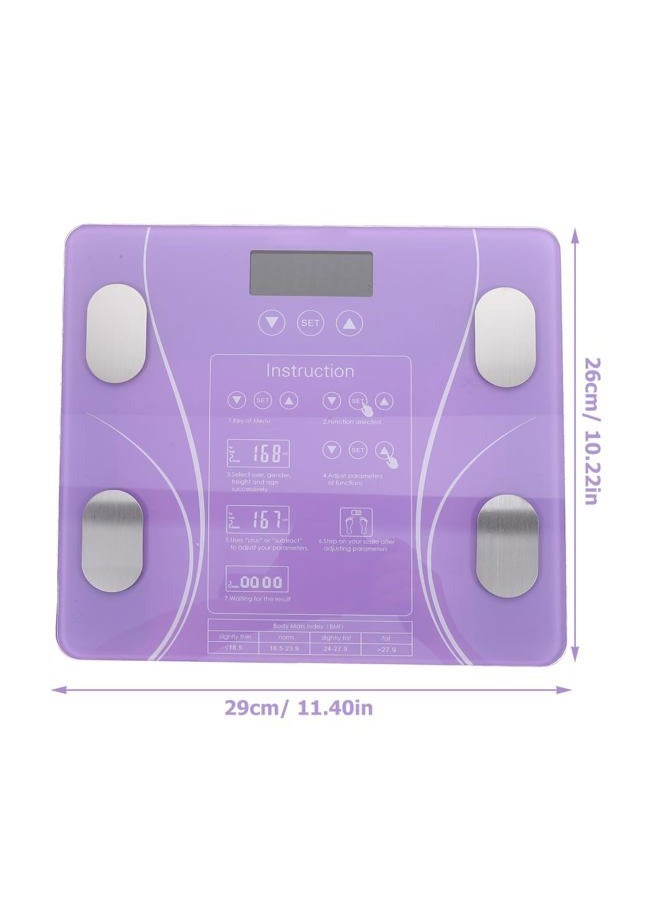 Toddmomy Digital Scales for Body Weight Bathroom Scale Purple Scales for Body Weight Digital Bathroom Body Scale Weight Scales Electronic Scale Body Fat Scale Weighing Scale Monitor Without - Image 5