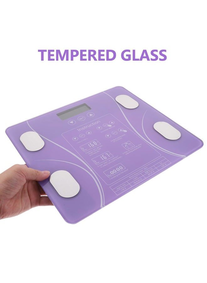 Toddmomy Digital Scales for Body Weight Bathroom Scale Purple Scales for Body Weight Digital Bathroom Body Scale Weight Scales Electronic Scale Body Fat Scale Weighing Scale Monitor Without - Image 4