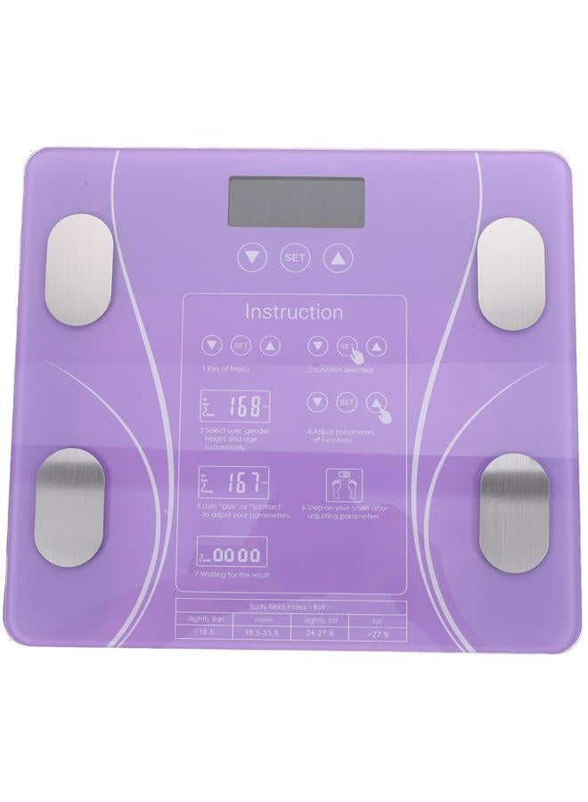 Toddmomy Digital Scales for Body Weight Bathroom Scale Purple Scales for Body Weight Digital Bathroom Body Scale Weight Scales Electronic Scale Body Fat Scale Weighing Scale Monitor Without - Image 1