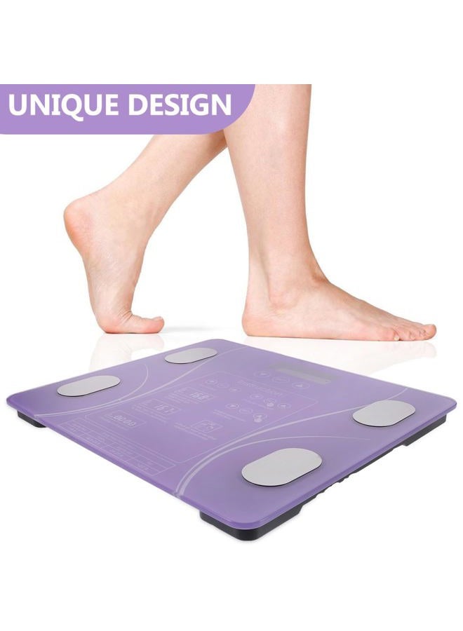 Toddmomy Digital Scales for Body Weight Bathroom Scale Purple Scales for Body Weight Digital Bathroom Body Scale Weight Scales Electronic Scale Body Fat Scale Weighing Scale Monitor Without - Image 3