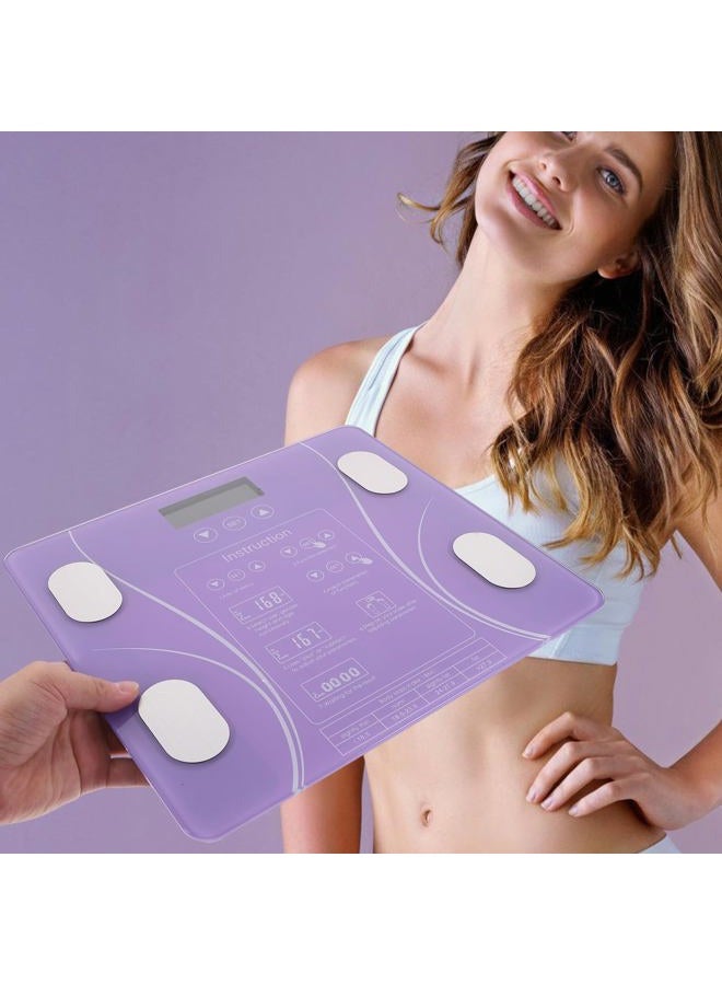 Toddmomy Digital Scales for Body Weight Bathroom Scale Purple Scales for Body Weight Digital Bathroom Body Scale Weight Scales Electronic Scale Body Fat Scale Weighing Scale Monitor Without - Image 2