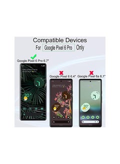 Ibywind Screen Protector For Google Pixel 6 Pro With 2Pcs Flexible Tpu Film 1Pc Easy Installation Frame Fingerprint Reader Easy To Install  - Image 2