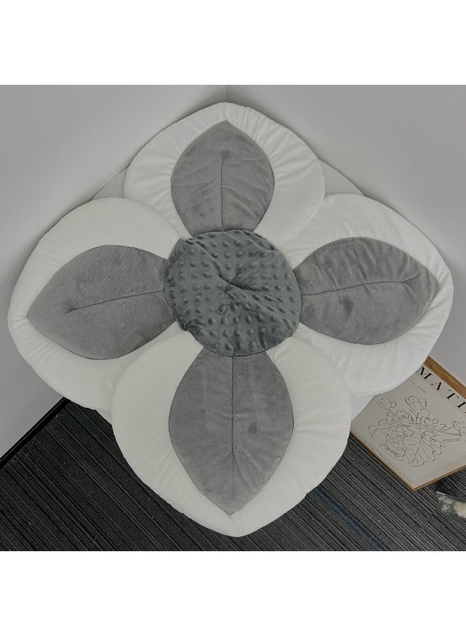 حصيرة استحمام للأطفال - حصيرة استحمام مبتكرة بشكل زهرة للمواليد الجدد