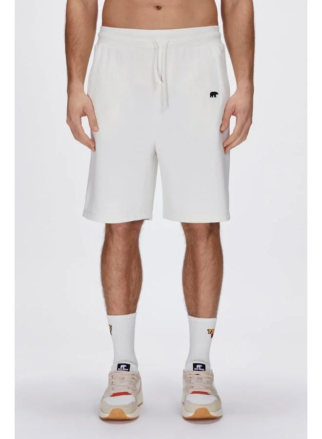 Bad Bear Gian Sweatshorts White Men's Shorts.