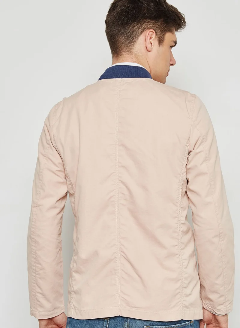 Scotch & Soda Canvas Bomber Jacket