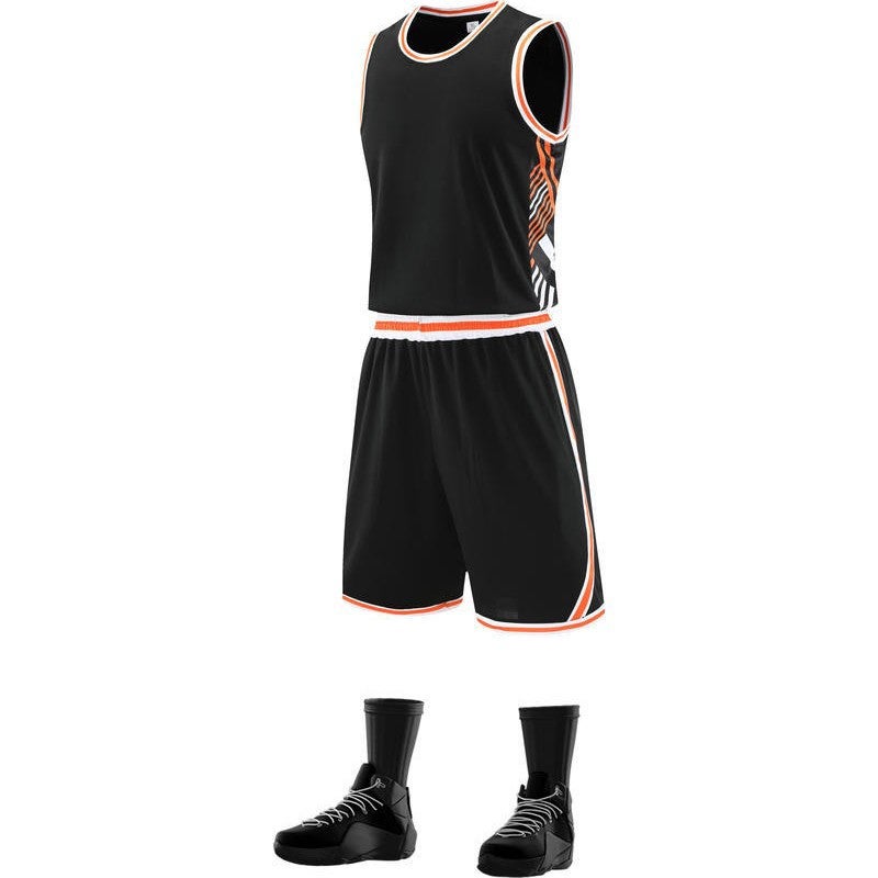 Extremely Fast Adult American Basketball Uniforms Moisture-Wicking Training Suits Youth Quick-Drying Short-Sleeved Summer Jerseys - Image 5