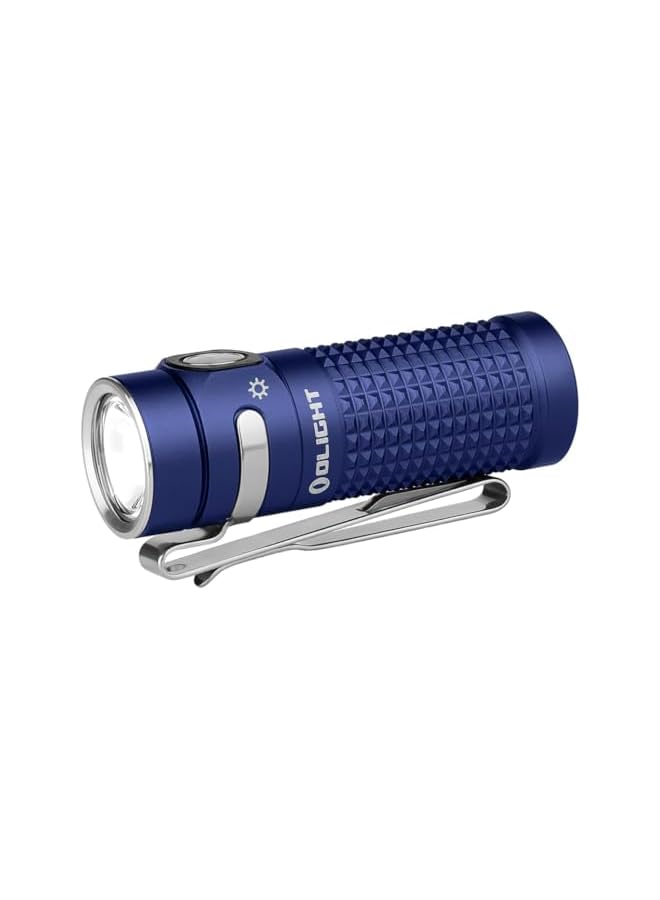 Olight Baton4 1300 Lumens Compact Rechargeable Pocket Flashlight Handheld Waterproof Torch For EDC（Regal blue） - Image 2