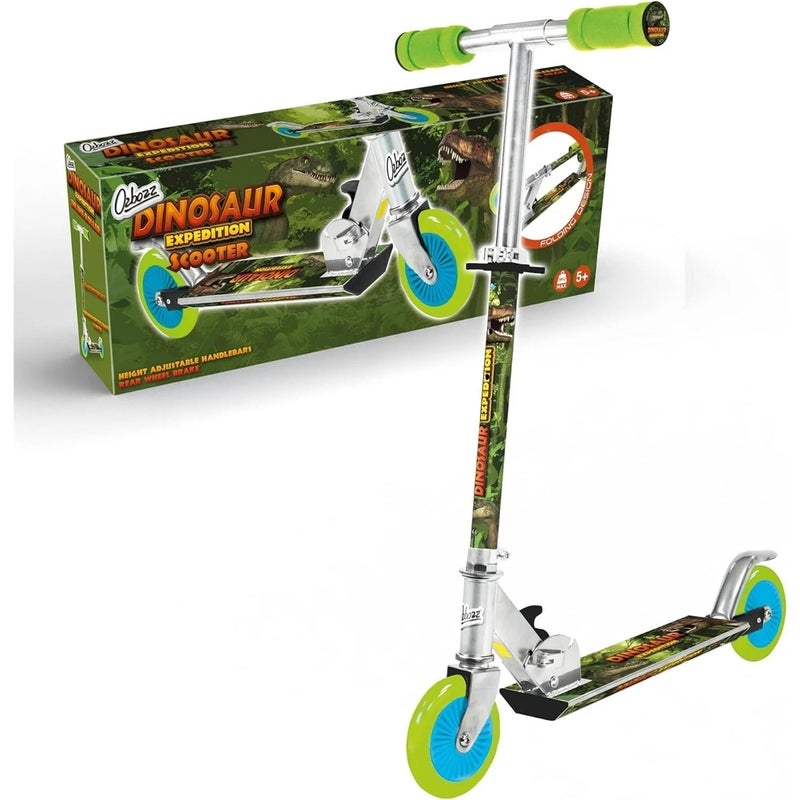 Ozbozz - Dinosaur Expedition Scooter with 360 Front Wheel - SV14699 - Image 1