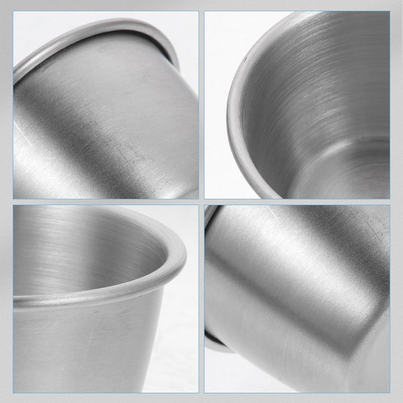2pcs 70ml Stainless Steel Sauce Cups with Lids 304 Food-grade Condiment Containers for Outdoor Dining and Salad Dressing Random Color - Image 5