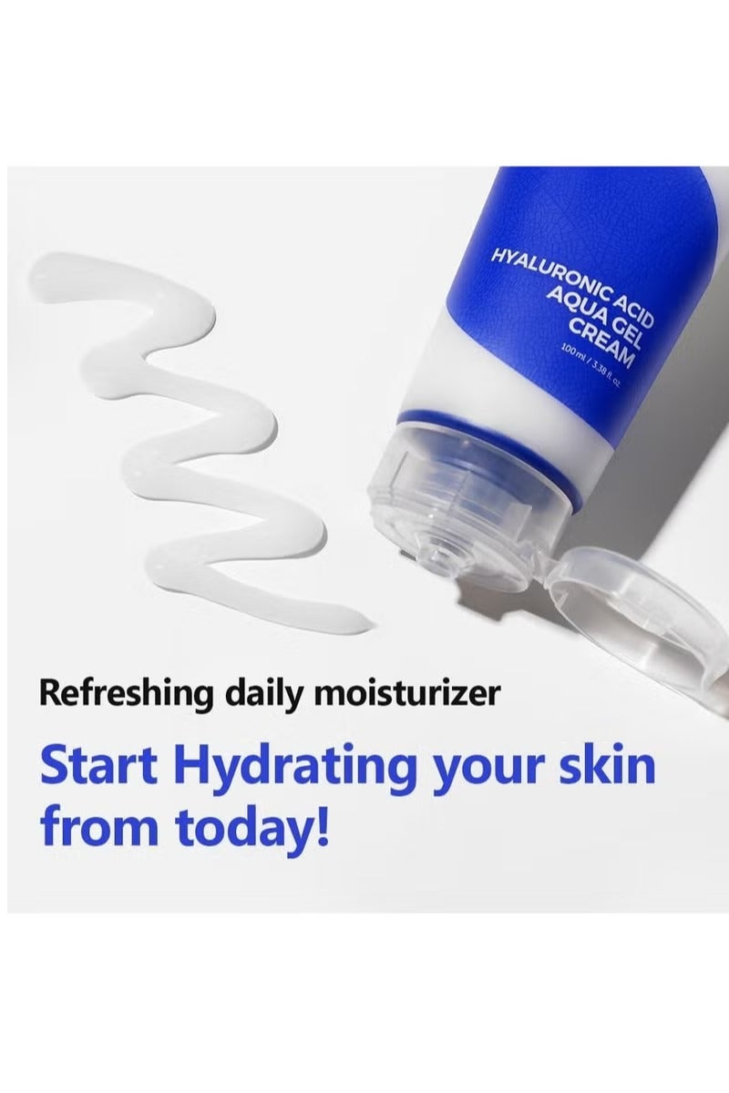 ايسنتري كريم جل مائي بحمض الهيالورونيك من IsNtree، 100 مل، 3.38 أونصة سائلة | جل مرطب خفيف الوزن | مرطب سريع الامتصاص | منتجات العناية بالبشرة الكورية - Image 2