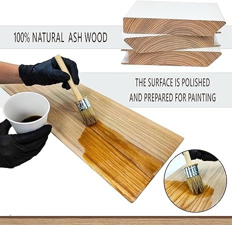 Crysellewoods Solid Sheesham Wood Floating Shelves, Set of 2 Rustic Shelves, Wooden Wall Shelves for Living Room, Bedroom, Kitchen, Bathroom, Farmhouse (Indian Solid Sheesham Wood) (Lite) - Image 3