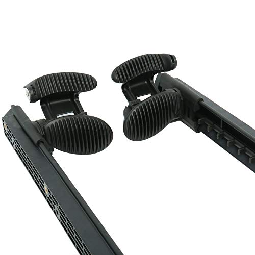 NovelBee Pair Adjustable Locking Foot Braces Pedals Foot Pegs for Kayak Boat Direction Control (Left and Right) - Image 4