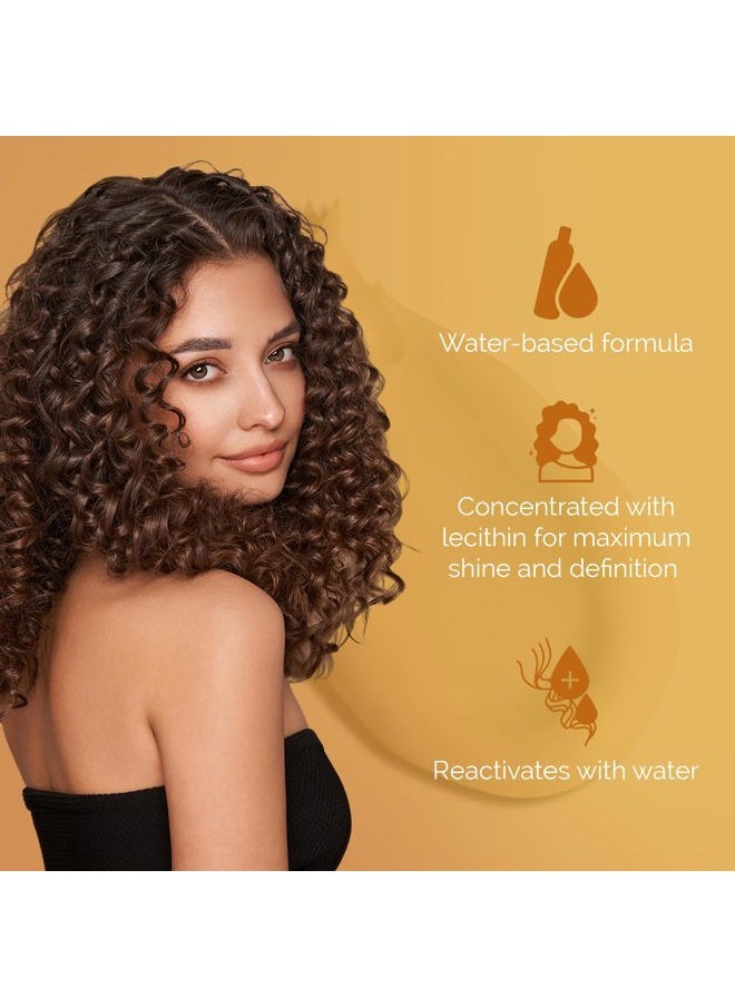 Curl Keeper Hair Styling Cream for Curly Hair, 8 Fl Oz - Frizz-Free Curl Defining Cream Defines, Detangles & Moisturizes for All Curl Types - Silicone-Free & Water Based Hair Styler or Men & Women  - Image 3