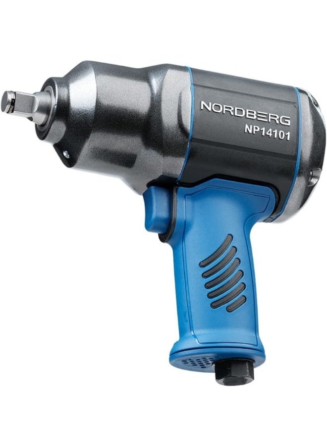 NORDBERG Air Impact Wrench 1/2 Inch Drive,1300 Nm,Np14101  - Image 1