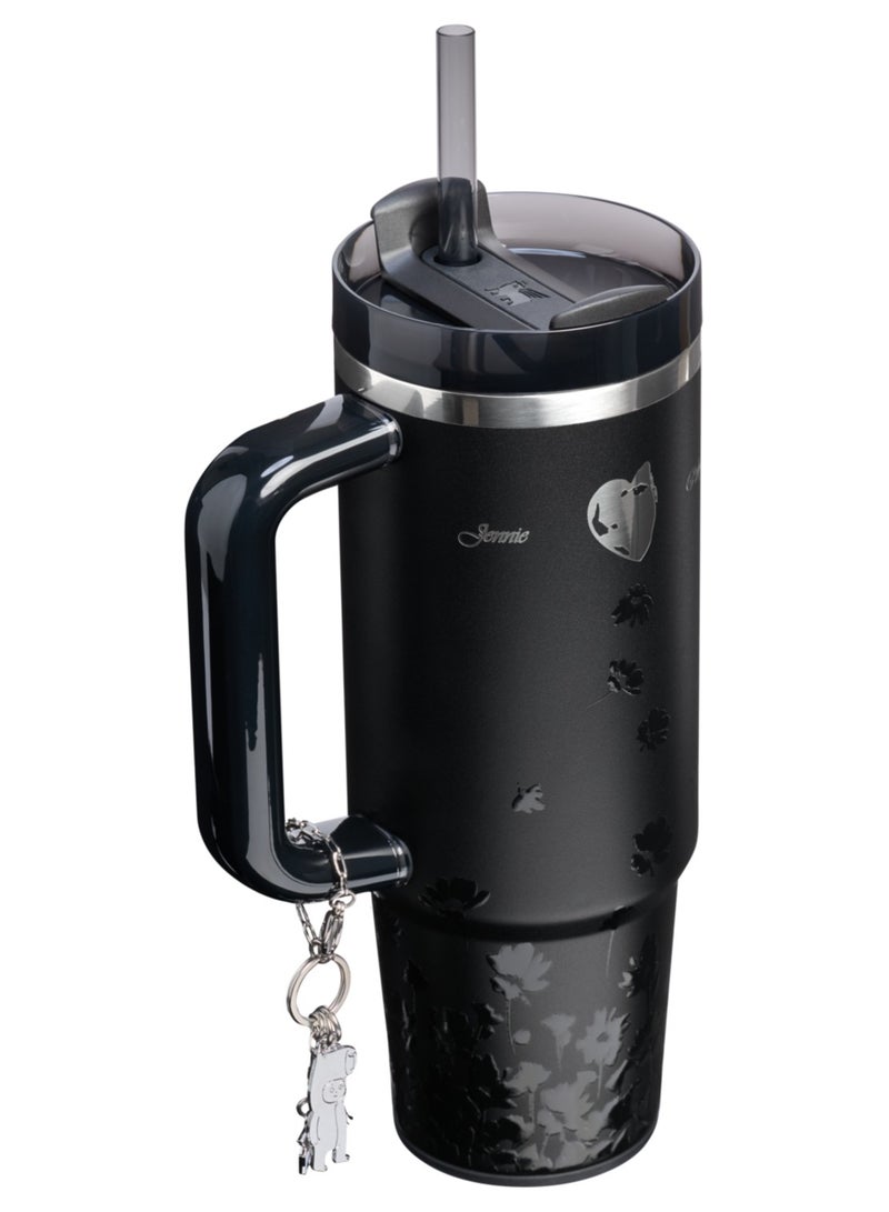 Stanley Stainless Steel Tumbler - Vacuum Insulated Water Bottle for Home, Office or Car Reusable Cup with Straw Leak Resistant Flip Cold for 12 Hours or Iced for 2 Days, 30oz - Image 2