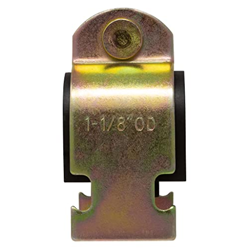 Metpure Rubber Cushion Strut Clamp 1" NOM (1-1/8" OD) for Mounting Copper Piping, PEX Pipe, CVPC Tubing to Strut Channels [5 Pack] - Image 5