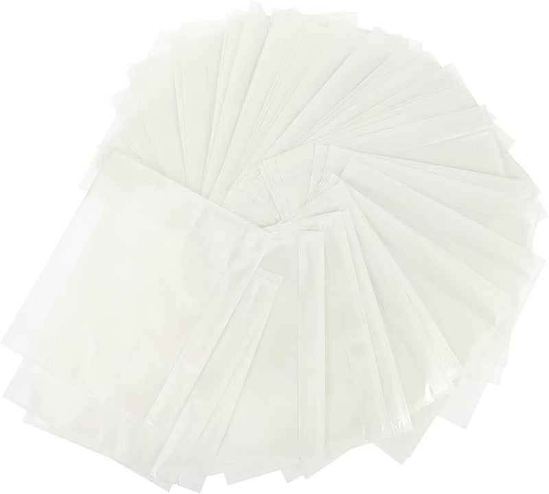 50 Pcs Transparent Self Adhesive Receipt Bags With Seal Window For Invoices Labels - Image 2