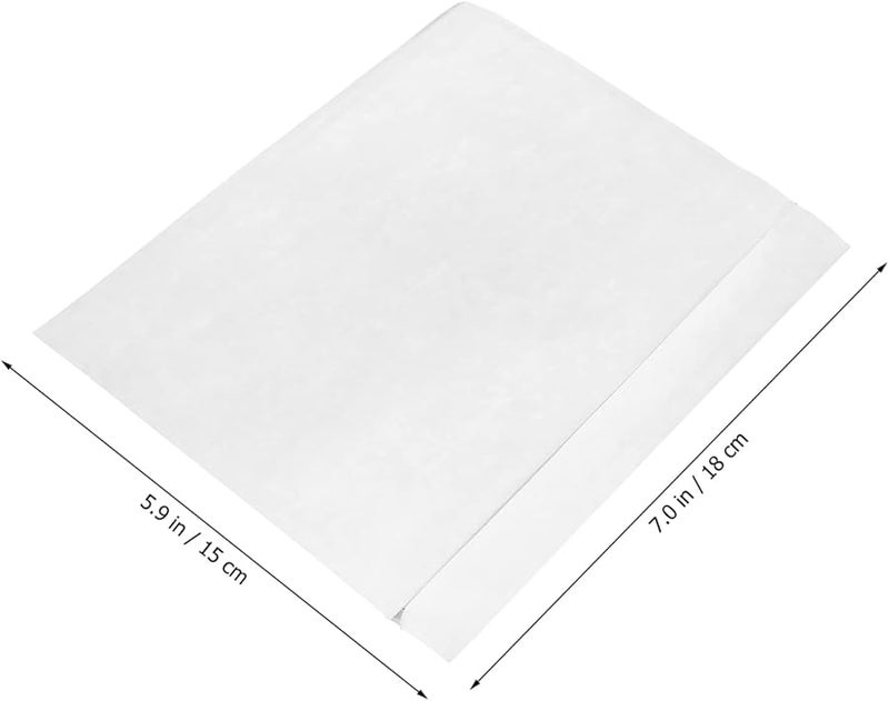 50 Pcs Transparent Self Adhesive Receipt Bags With Seal Window For Invoices Labels - Image 3