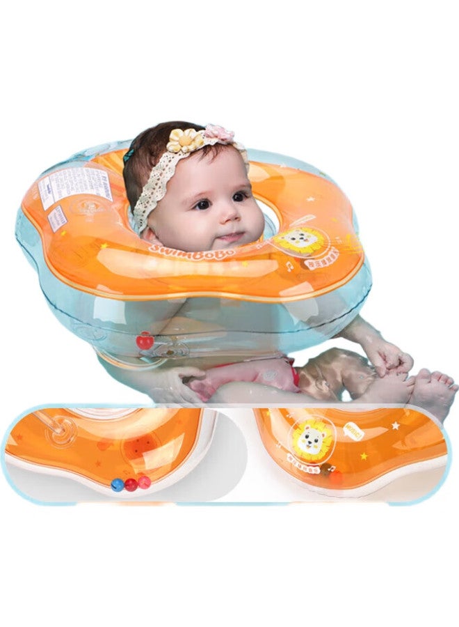 SwimBoBo Baby Swimming Ring Neck Ring, Anti-Rollover Neck Ring, Infant Double Air Chamber Neck Ring, Newborn Swimming Ring Bo1005L - Image 2