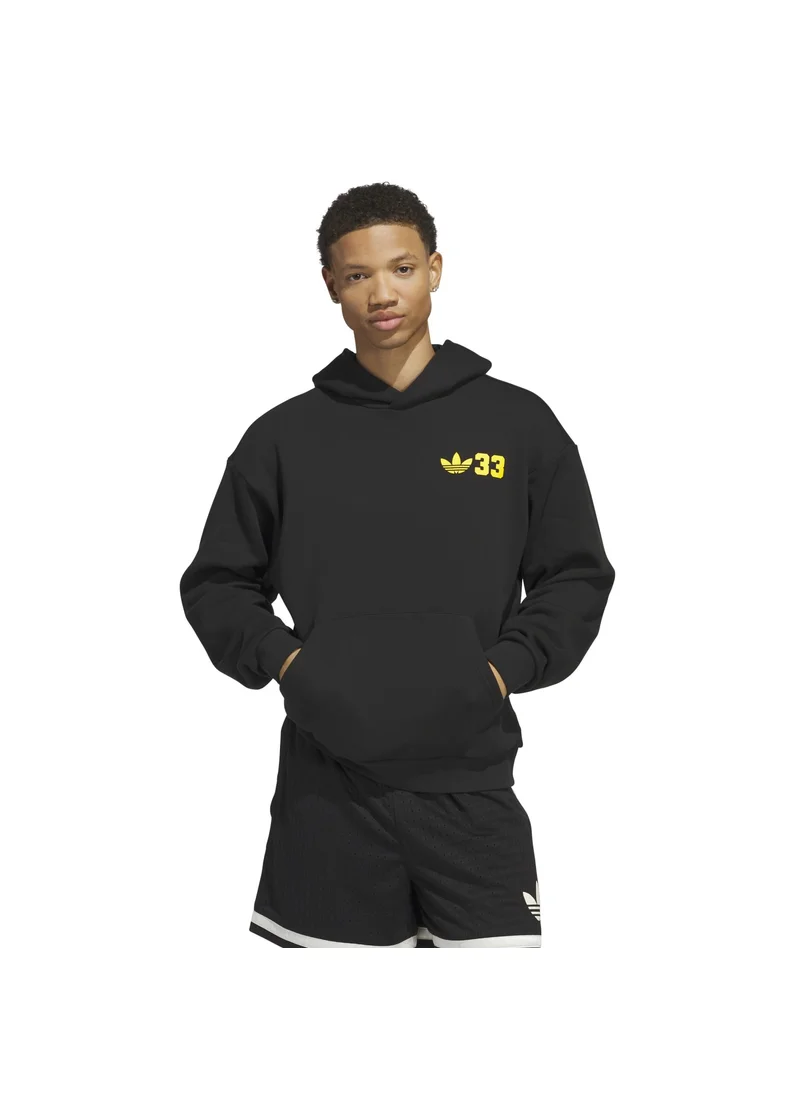 اديداس adidas Jabbar Hoodie Black Originals Unisex SWEATSHIRTS