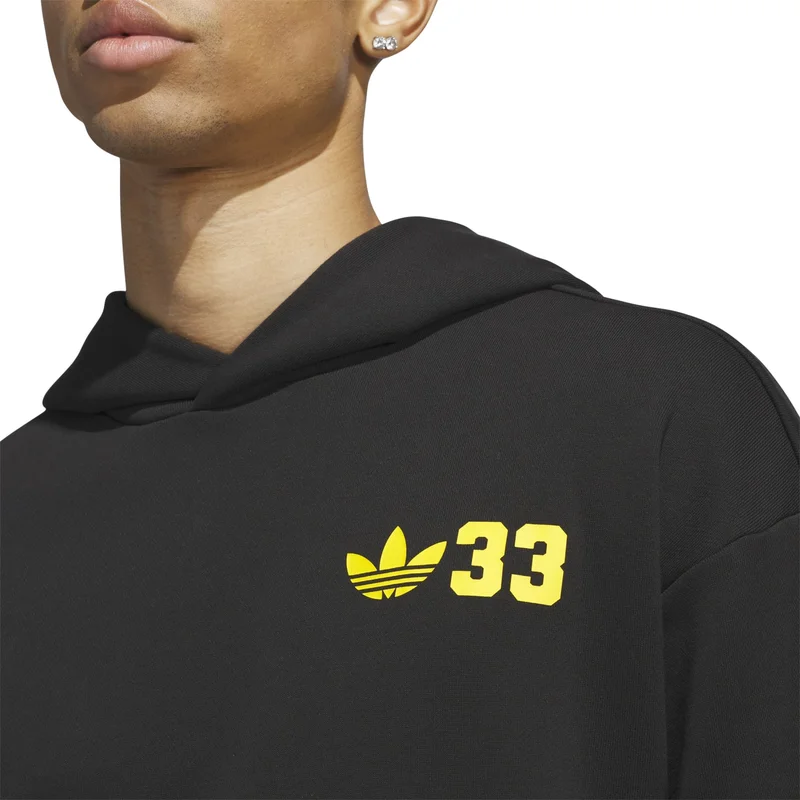 Adidas Jabbar Hoodie Black Originals Unisex SWEATSHIRTS