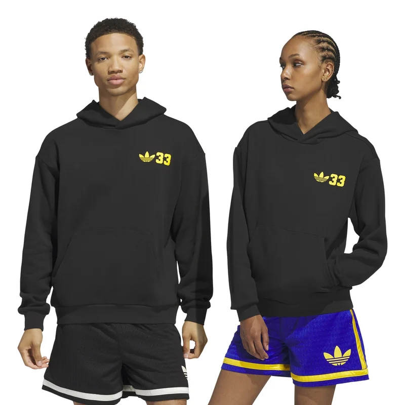 Adidas Jabbar Hoodie Black Originals Unisex SWEATSHIRTS