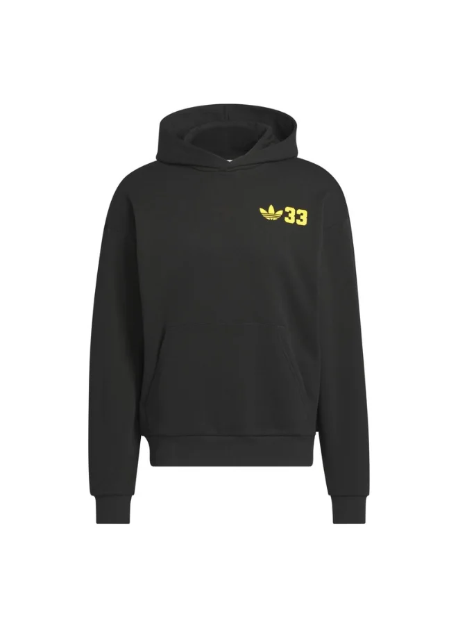 اديداس adidas Jabbar Hoodie Black Originals Unisex SWEATSHIRTS